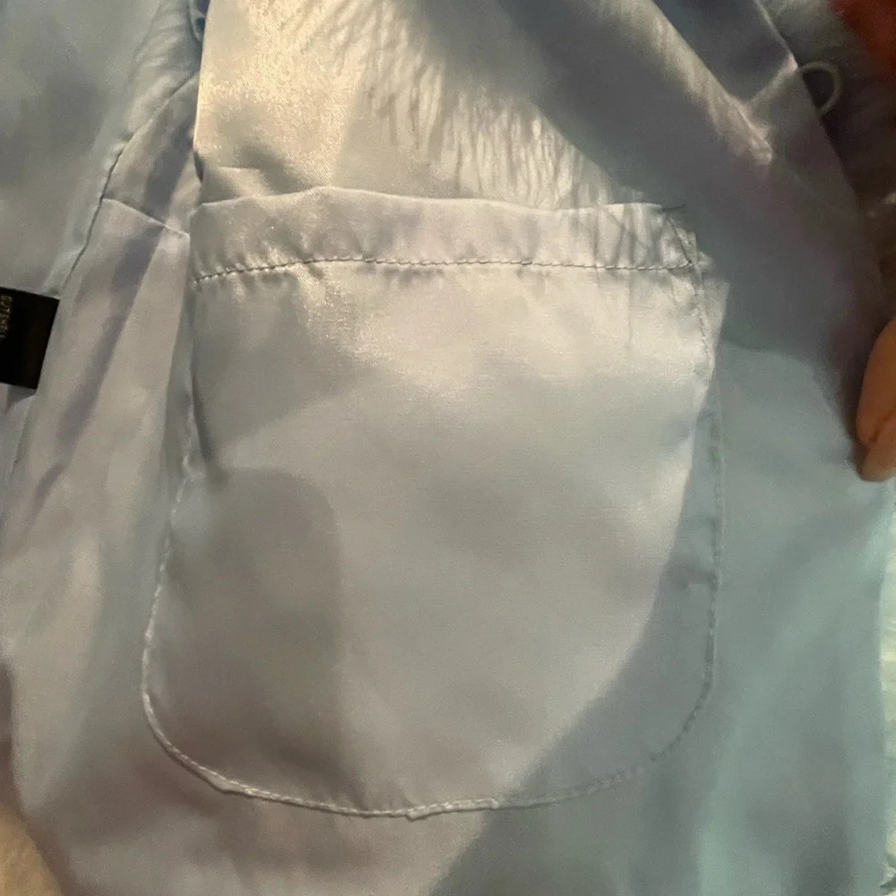 NWT, Patty Kim Blue Bianca Feather Jacket (XS) - Picture 5 of 8